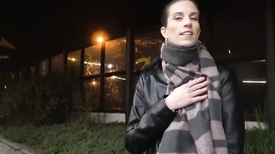 Public Agent Night Time Outdoor Sex at the Station