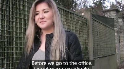 Public Agent Cute Russian Loves Sex for Cash