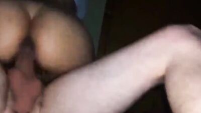 Amateur girl with a perfect ass is riding her boyfriend cowgirl style