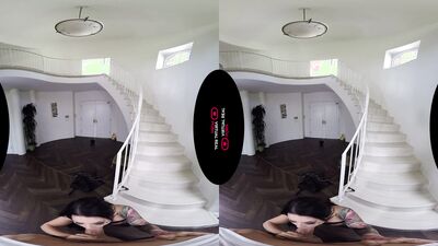 Smoking hot brunette Katrina Jade provides you with a tremendous VR sexual experience