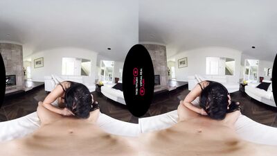 Smoking hot brunette Katrina Jade provides you with a tremendous VR sexual experience
