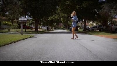 Big ass blonde sweetheart passionately bounces on the shaft
