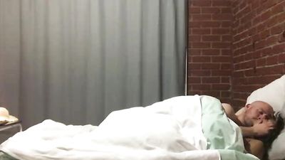 Sia and Big Sexy in Bed - Side View