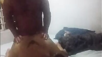 Beautiful amateur blond haired Latina teen getting ass fucked
