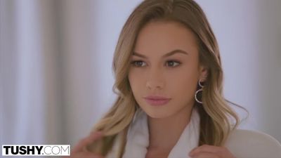 TUSHY Beautiful Naomi Swan has Anal for the first Time!