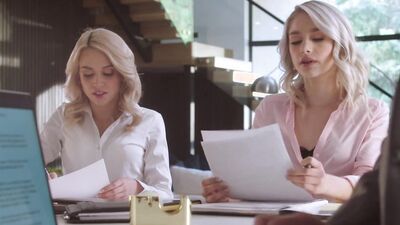 Sweet blonde Scarlett is being fucked in that tight bootyhole