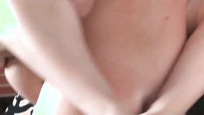Love Creampie Busty 30s girl anal internal cum shot after making love