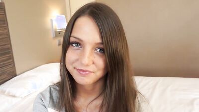 Thrilling brunette girl Foxy Di takes a cock up the asshole