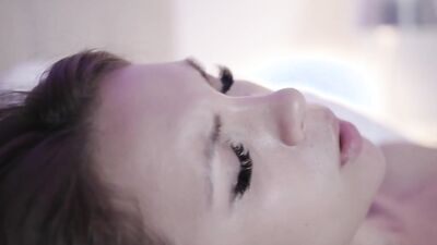 Marvelous girl Veronika Clark is playing with her delicious pussy