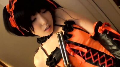 Foxy Asian girl sucks a cock POV-style and gets fucked from behind