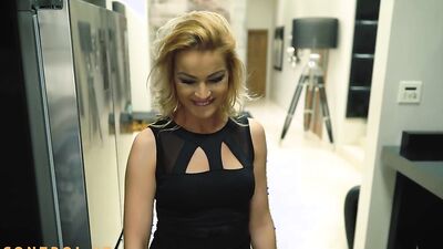 Francys Belle blows in POV video and gets fucked in the ass