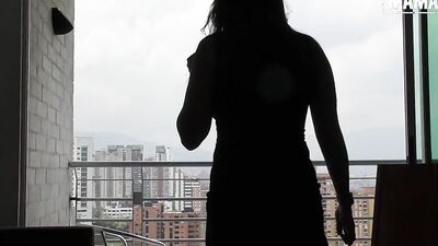 Depraved Latina Carmen Lara sucks a dick and rides it in HC video