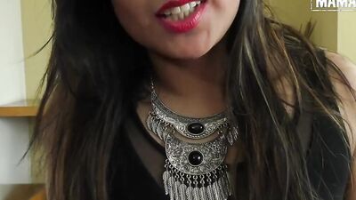 Depraved Latina Carmen Lara sucks a dick and rides it in HC video
