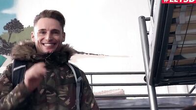 Marcello Bravo & Oxana Chic are having wild sex in the hostel room