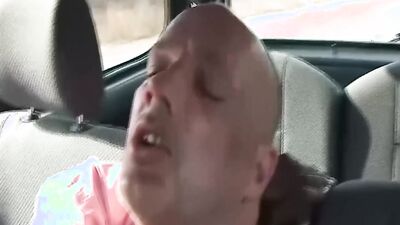 Black girl bends over that car to take a cock outside