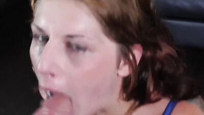 Lovely girl is fucked in the head and her gag reflex is triggered