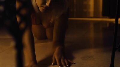 Two astonishing blondes are licking wet cunts in 69 position