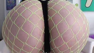Astonishing babe Brenna McKenna is ass-fucked in POV-style video