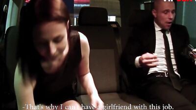 Hot doll Antonia Sainz gets fucked on the backseat of the car