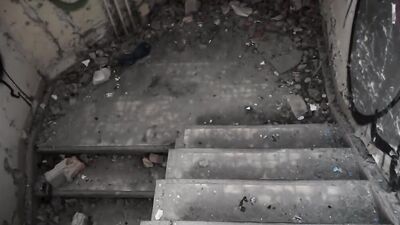 Petite brunette Megan Venturi gets nailed in the abandoned ruin