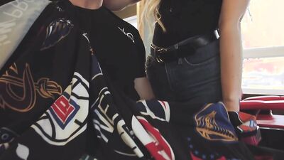 Big inked brute fucks a depraved blonde chick Chloe Creamy