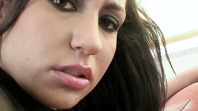 Latina with nice natural tits gets her asshole filled by Zenza Raggi
