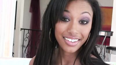 Bella Moretti is a fine black babe who likes big shafts