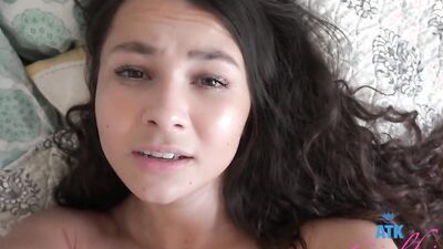 Liz Jordan is a curly chick who likes big fat dicks