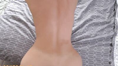 Sweet Bunny takes a shower and gets banged hard afterwards