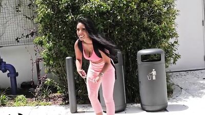 Various scenes of hot girls getting bonked in the bangbus