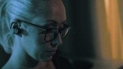 Chrisitna Shine is a voluptuous nerd who jerks her pussy