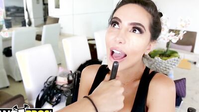 Gorgeous Latina Lela Star is getting ready for a sex scene