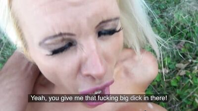 Corky slut with huge fake tits wants to have a good fuck