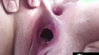 Two naughty chicks are getting their assholes drilled by multiple guys