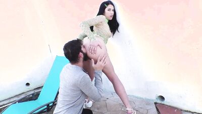 Alex Coal is having a hardcore fuck and gets her pussy creampied