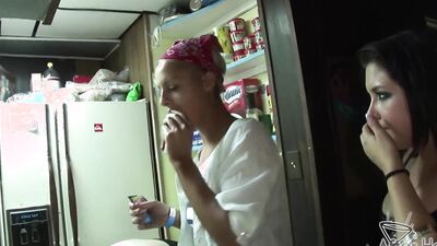 Nasty amateur is getting rammed deep after taking a shower