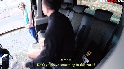 George Uhl is lucky enough to fuck this horny young bitch