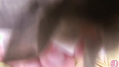 Mao Hamasaki jerks off that cock with boobs and fucks it