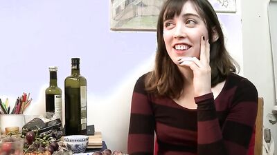 Fiona is an amateur teen who touches her breasts and pussy
