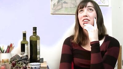 Fiona is an amateur teen who touches her breasts and pussy