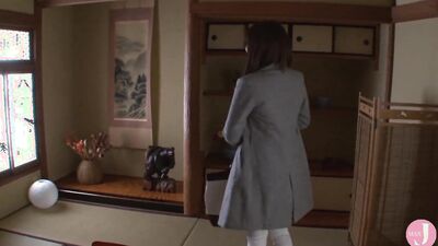 Middle-aged Japanese man is fucking a way younger babe