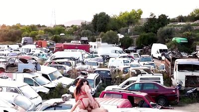 These passionate babes are getting shagged so deep in the public