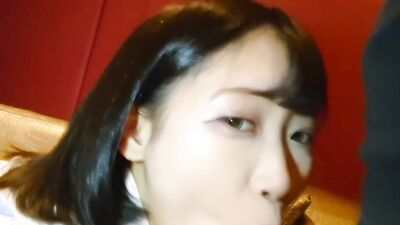 Nice babe sucks this dick so good and bangs it afterwards