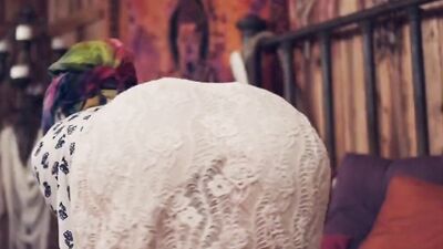 Arya Faye is a dirty whore who gets banged on yoga class
