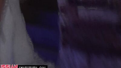 Smoking hot Raven is getting shagged by a lucky stranger
