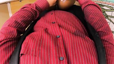 Naughty ebony chick is getting fucked hard in this homemade POV