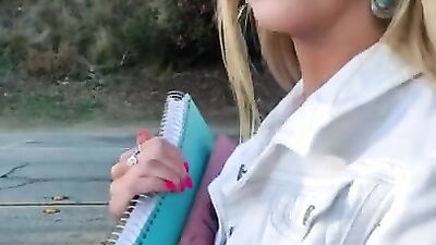 Foxy blonde girl Nikole Nash cock teases in this compilation