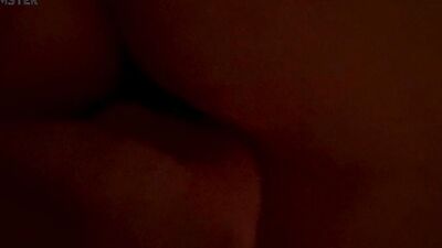 Amateur MILF is giving her stepson a bj in this close-up footage