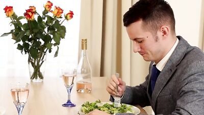 Anie Darling bends and gets her puss nailed on a first date