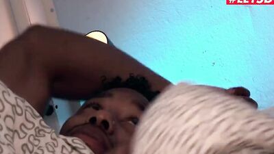 Ariana Van X & Jesus Reyes are screwing on the couch
